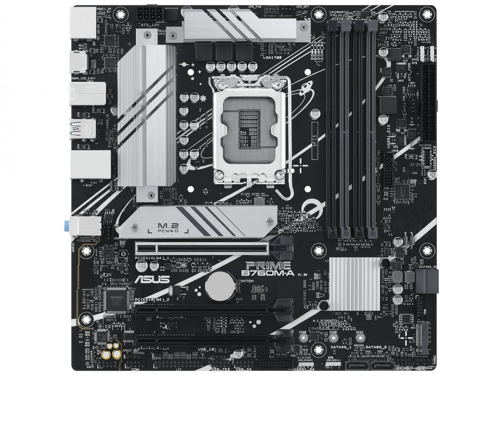 Asus Prime B760M-A (Csm) DDR5 Motherboard - Image 3